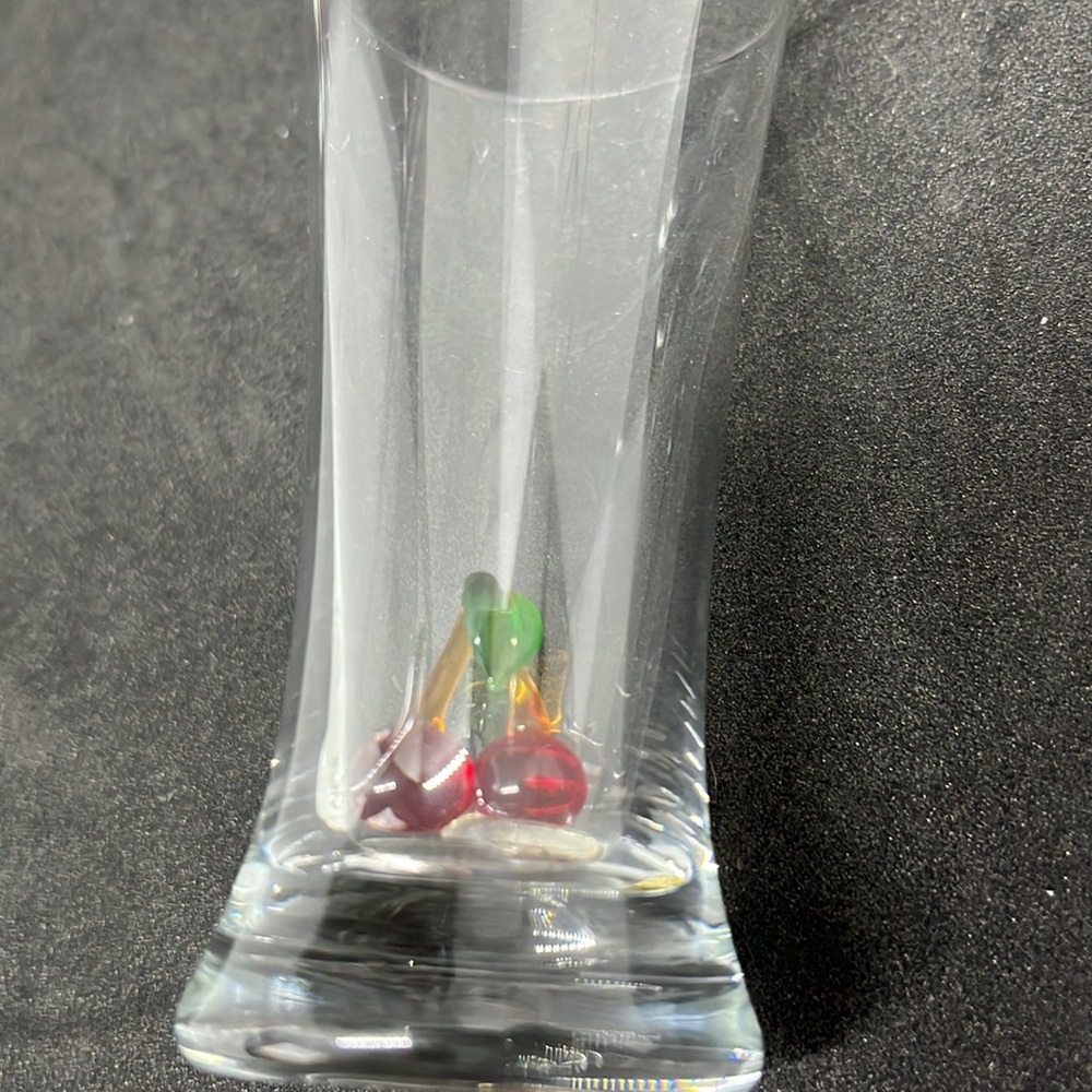 Vintage Rare Decanter and Fruit Detail Shot Glasses Set - Picture 3 of 10
